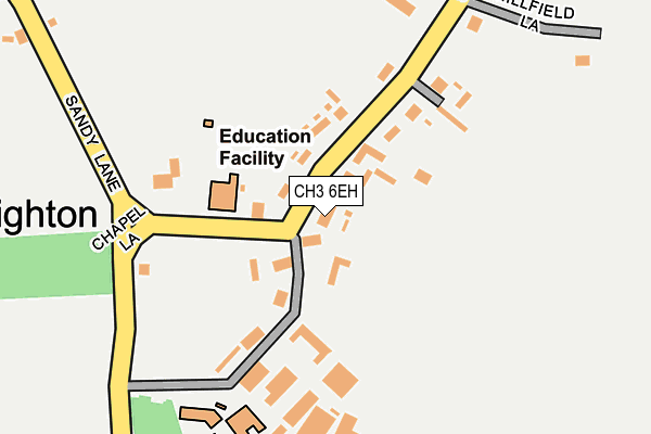 CH3 6EH map - OS OpenMap – Local (Ordnance Survey)