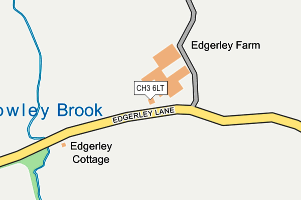 CH3 6LT map - OS OpenMap – Local (Ordnance Survey)