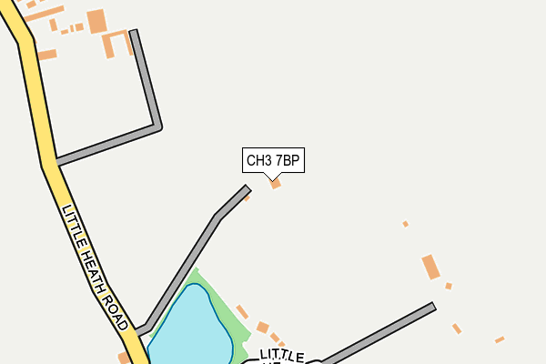 CH3 7BP map - OS OpenMap – Local (Ordnance Survey)