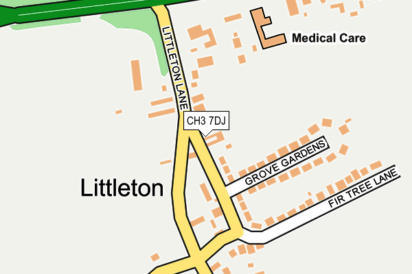 Map of LITTLETON POWER SERVICES LIMITED at local scale