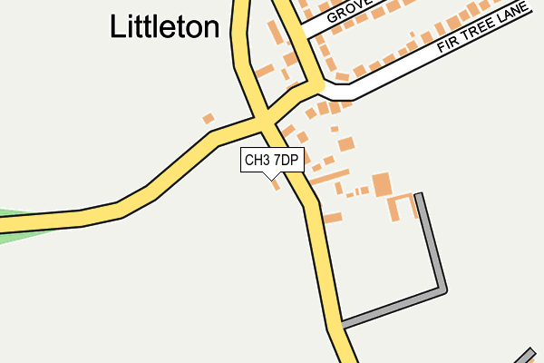 Map of CHESTER LETTINGS LIMITED at local scale