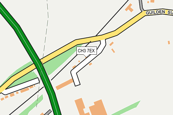 Map of F-L PLASTICS LIMITED at local scale