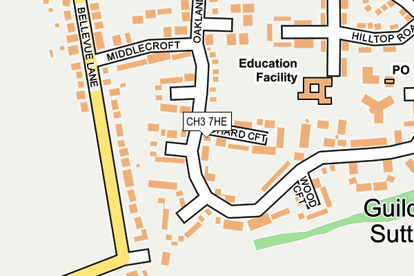 Map of C.E.P.D. LIMITED at local scale