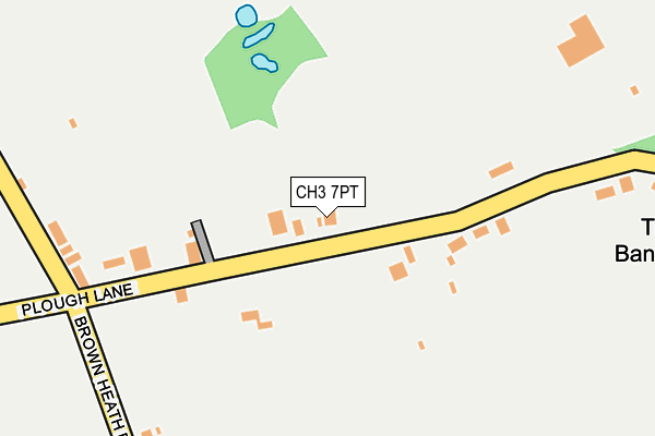 CH3 7PT map - OS OpenMap – Local (Ordnance Survey)