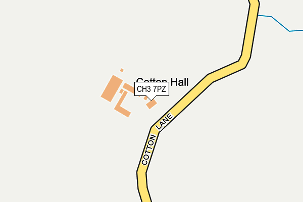 CH3 7PZ map - OS OpenMap – Local (Ordnance Survey)