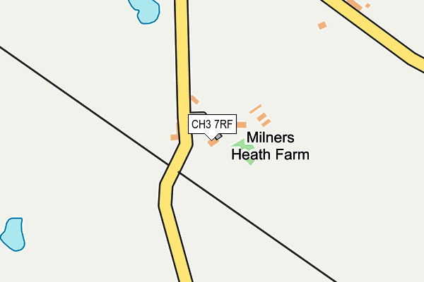 CH3 7RF map - OS OpenMap – Local (Ordnance Survey)