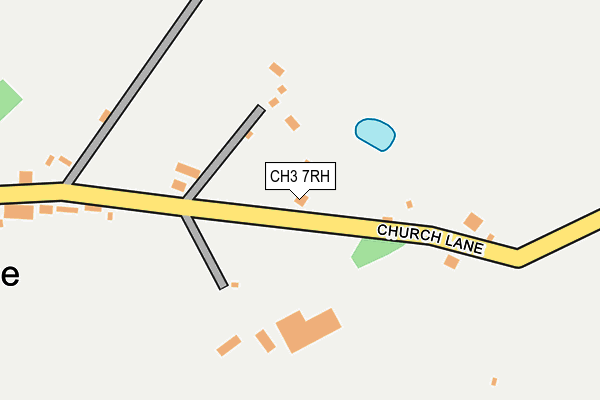 CH3 7RH map - OS OpenMap – Local (Ordnance Survey)