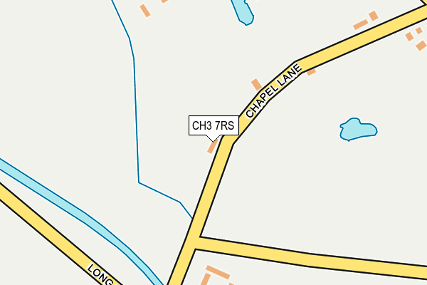 CH3 7RS map - OS OpenMap – Local (Ordnance Survey)