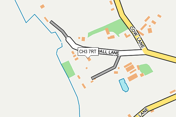 CH3 7RT map - OS OpenMap – Local (Ordnance Survey)