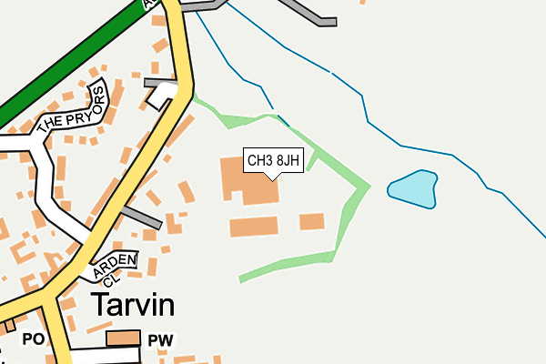 Map of TARVIN GARAGE SERVICES LIMITED at local scale