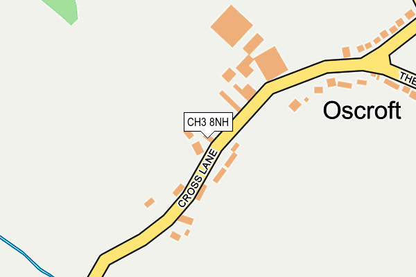 CH3 8NH map - OS OpenMap – Local (Ordnance Survey)
