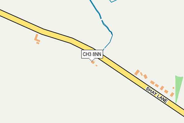CH3 8NN map - OS OpenMap – Local (Ordnance Survey)