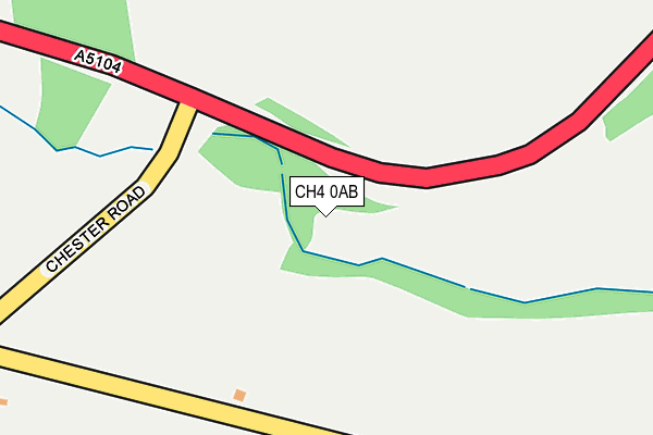 CH4 0AB map - OS OpenMap – Local (Ordnance Survey)