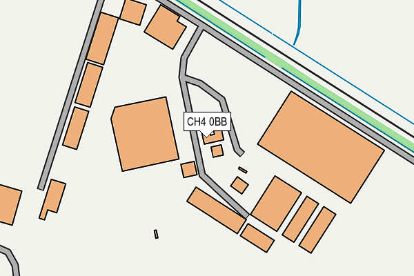 CH4 0BB map - OS OpenMap – Local (Ordnance Survey)