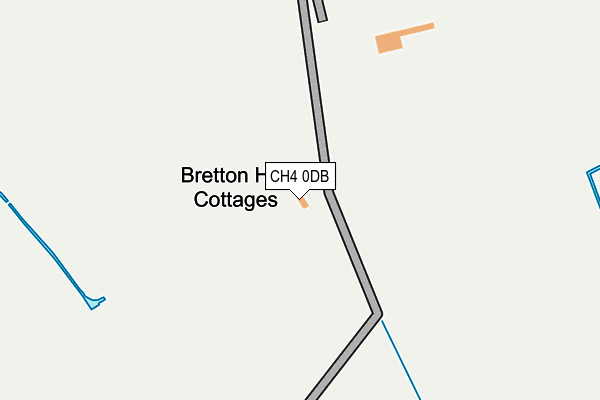 CH4 0DB map - OS OpenMap – Local (Ordnance Survey)
