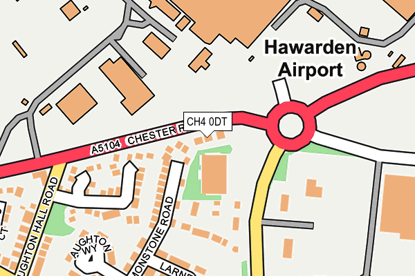 CH4 0DT map - OS OpenMap – Local (Ordnance Survey)