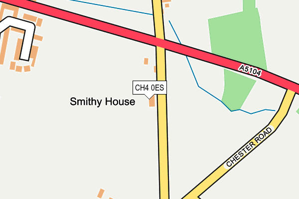 CH4 0ES map - OS OpenMap – Local (Ordnance Survey)