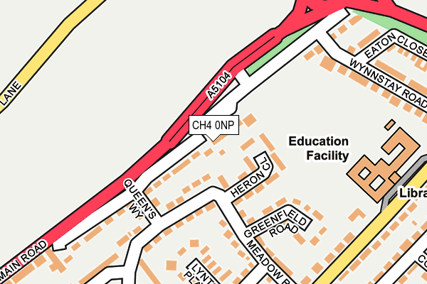 CH4 0NP map - OS OpenMap – Local (Ordnance Survey)