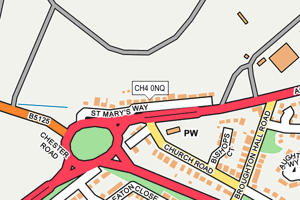 CH4 0NQ map - OS OpenMap – Local (Ordnance Survey)