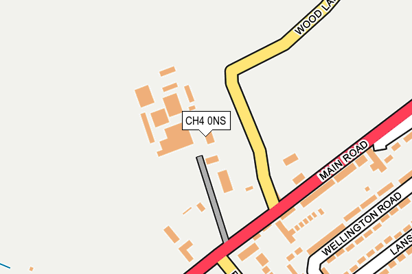 CH4 0NS map - OS OpenMap – Local (Ordnance Survey)