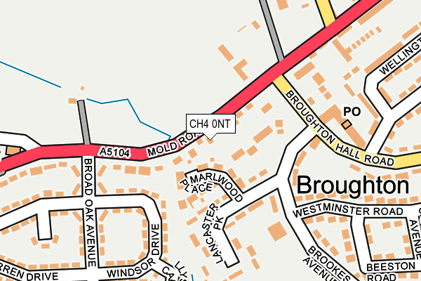 CH4 0NT map - OS OpenMap – Local (Ordnance Survey)