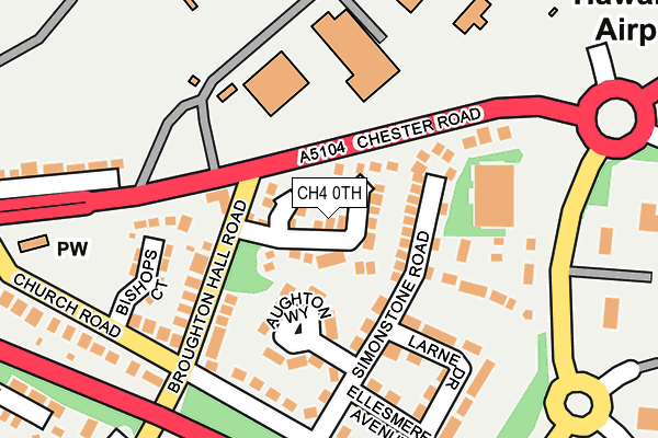 CH4 0TH map - OS OpenMap – Local (Ordnance Survey)