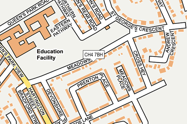 CH4 7BH map - OS OpenMap – Local (Ordnance Survey)