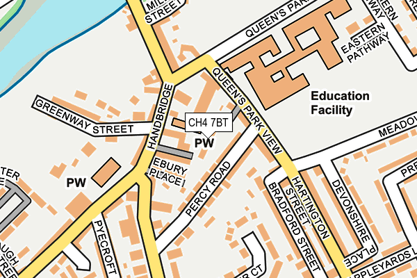 CH4 7BT map - OS OpenMap – Local (Ordnance Survey)