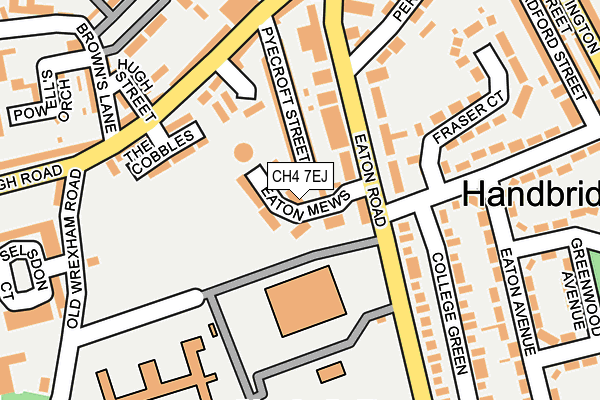 CH4 7EJ map - OS OpenMap – Local (Ordnance Survey)