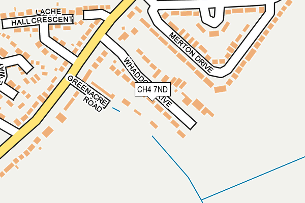 CH4 7ND map - OS OpenMap – Local (Ordnance Survey)