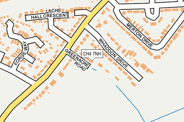 CH4 7NH map - OS OpenMap – Local (Ordnance Survey)