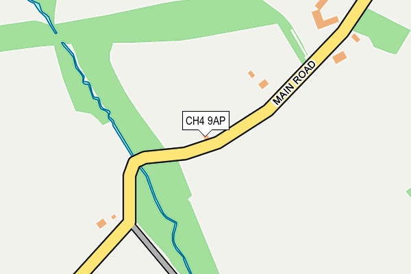CH4 9AP map - OS OpenMap – Local (Ordnance Survey)