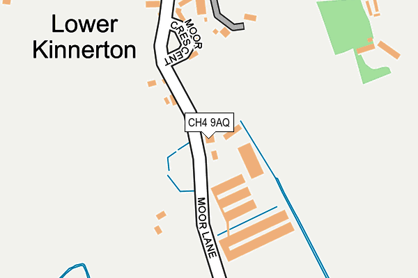 CH4 9AQ map - OS OpenMap – Local (Ordnance Survey)