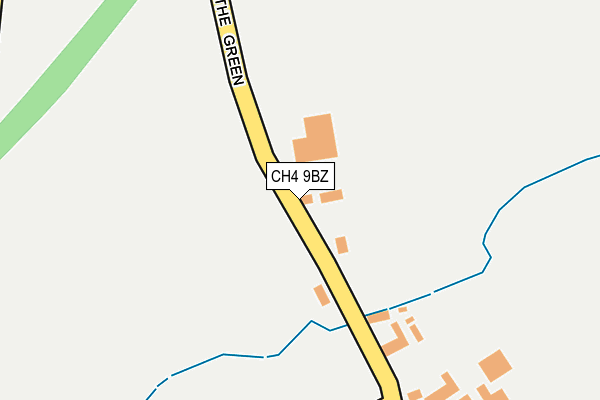 CH4 9BZ map - OS OpenMap – Local (Ordnance Survey)
