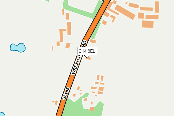 CH4 9EL map - OS OpenMap – Local (Ordnance Survey)