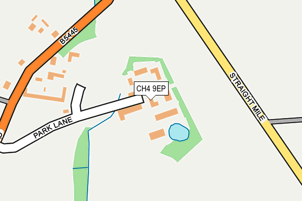 CH4 9EP map - OS OpenMap – Local (Ordnance Survey)