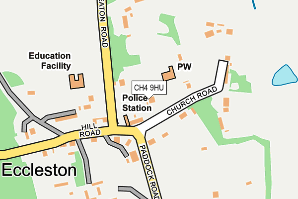 CH4 9HU map - OS OpenMap – Local (Ordnance Survey)