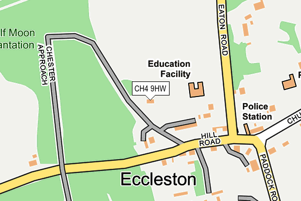 CH4 9HW map - OS OpenMap – Local (Ordnance Survey)