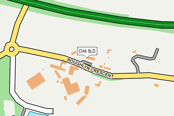 CH4 9LD map - OS OpenMap – Local (Ordnance Survey)