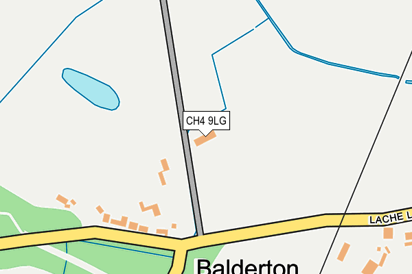 CH4 9LG map - OS OpenMap – Local (Ordnance Survey)