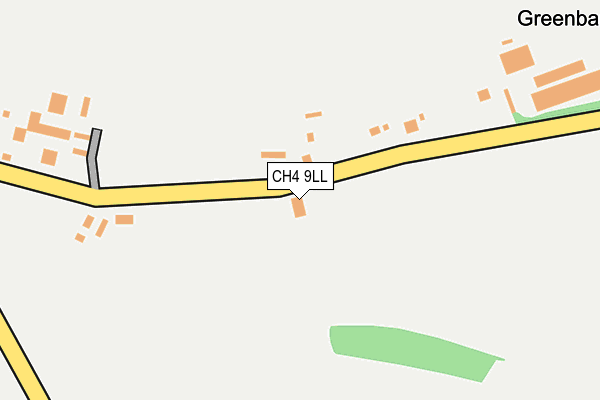 CH4 9LL map - OS OpenMap – Local (Ordnance Survey)