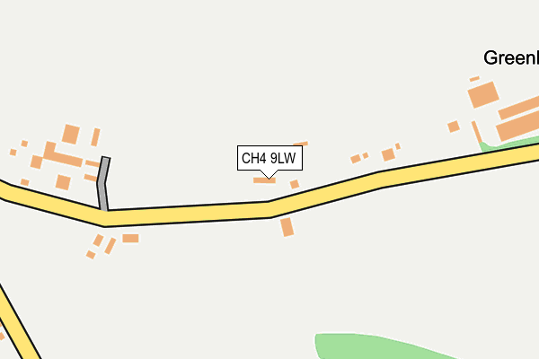 CH4 9LW map - OS OpenMap – Local (Ordnance Survey)