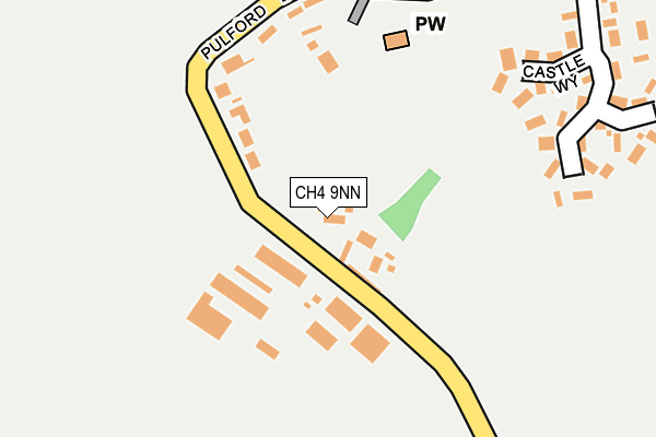 CH4 9NN map - OS OpenMap – Local (Ordnance Survey)