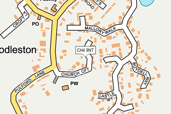 CH4 9NT map - OS OpenMap – Local (Ordnance Survey)