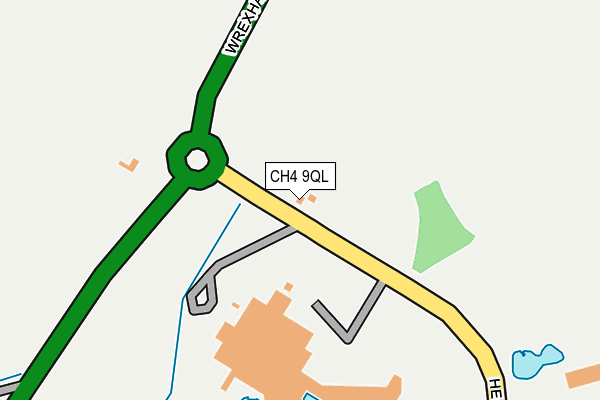 CH4 9QL map - OS OpenMap – Local (Ordnance Survey)