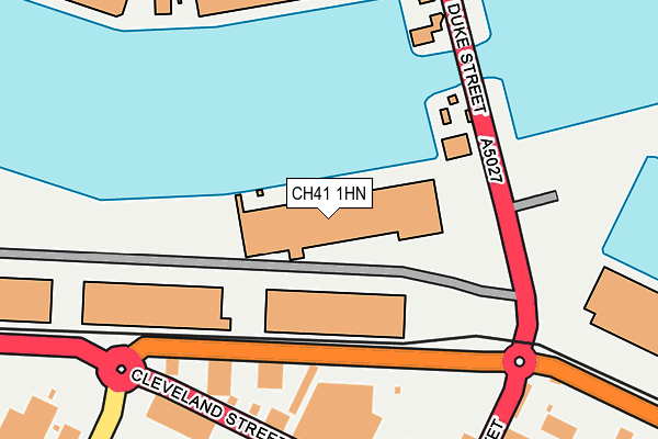 CH41 1HN map - OS OpenMap – Local (Ordnance Survey)
