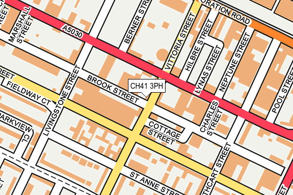 CH41 3PH map - OS OpenMap – Local (Ordnance Survey)