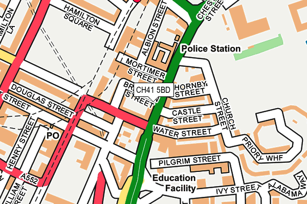 CH41 5BD map - OS OpenMap – Local (Ordnance Survey)