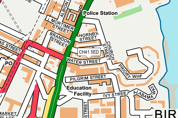 CH41 5ED map - OS OpenMap – Local (Ordnance Survey)