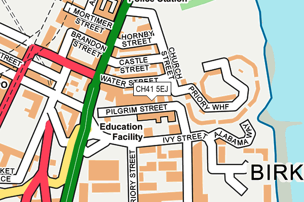 CH41 5EJ map - OS OpenMap – Local (Ordnance Survey)